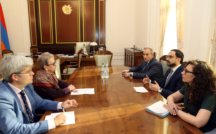 Փոխվարչապետ Տիգրան Ավինյանն ընդունել է Հայաստանում ԵՄ դեսպանին
