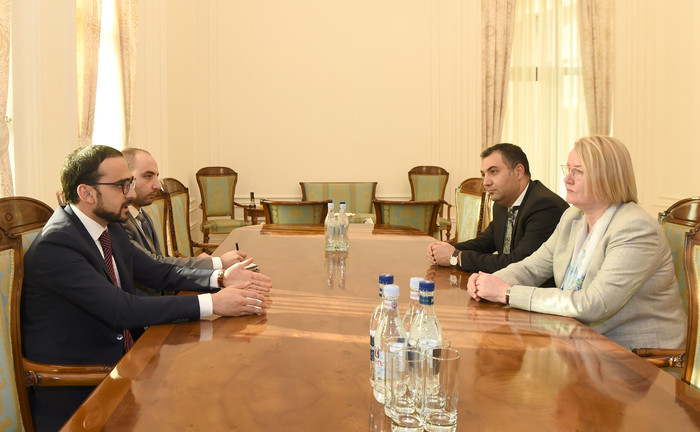Փոխվարչապետ Տիգրան Ավինյանն ընդունեց Հայաստանում Լատվիայի դեսպանին