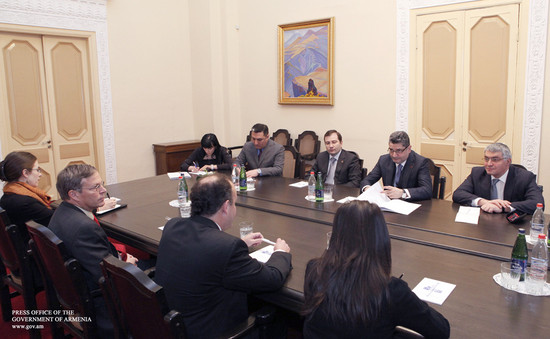 Տիգրան Սարգսյանն ընդունել է Էրիկ Ռուբինին