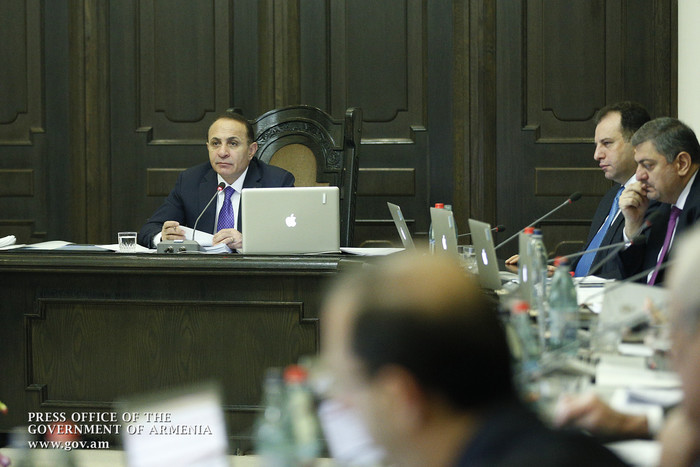 Տեղի է ունեցել կառավարության հերթական նիստը