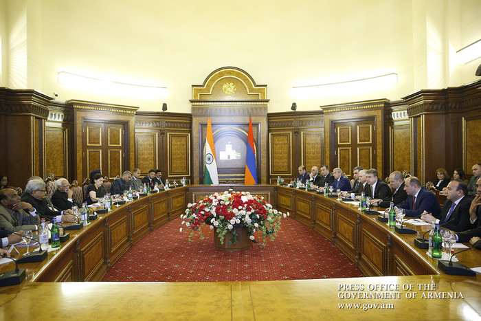 Կարեն Կարապետյանը և  Համիդ Անսարին քննարկել են հայ-հնդկական տնտեսական համագործակցության զարգացման հա