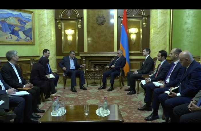 Փոխվարչապետ Մհեր Գրիգորյանն ընդունել է Իրանի ճանապարհաշինության և քաղաքաշինության նախարարին