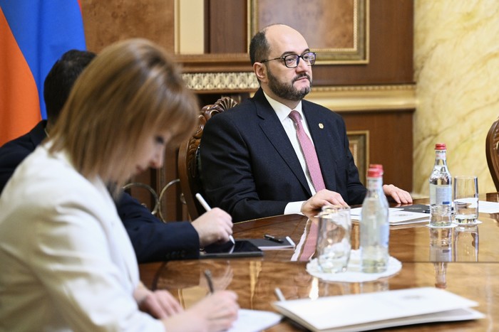 Արայիկ Հարությունյանը հանդիպել է Ֆրանկոֆոնիայի միջազգային կոմիտեի տնօրեն Զեյնա Մինայի  հետ