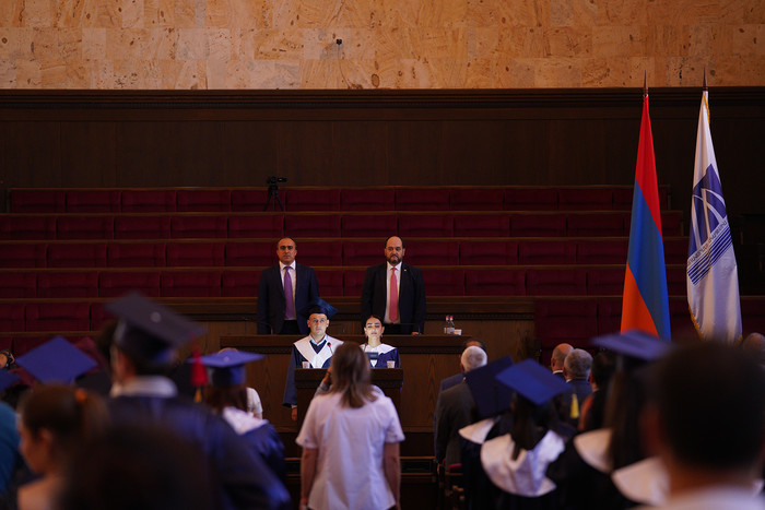 Արայիկ Հարությունյանը մասնակցել է Պետական կառավարման ակադեմիայի մագիստրոսական դիպլոմների հանձնման ար