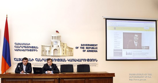Ներկայացվել են www.gov.am և www.e-gov.am  կայքերը