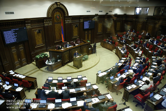 ՀՀ վարչապետ Հովիկ Աբրահամյանի ելույթը ՀՀ Ազգային ժողովում ՀՀ կառավարության ծրագիրը ներկայացնելիս
