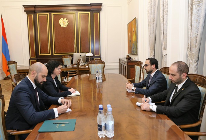 Փոխվարչապետ Տիգրան Ավինյանն ընդունել է Լիտվայի դեսպանին