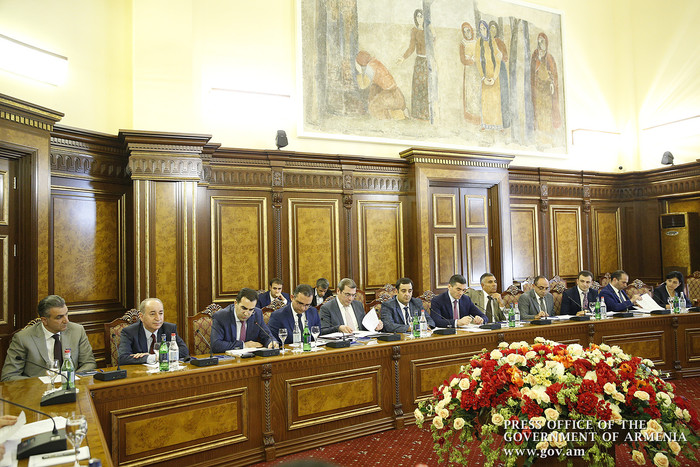 Վարչապետին զեկուցվել է գործարար միջավայրի բարելավման 2017 թ.  միջոցառումների ընթացքի մասին