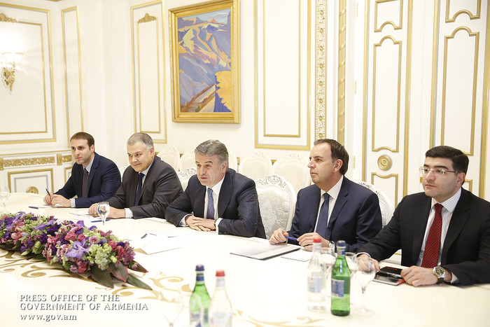 Կարեն Կարապետյանն ընդունել է ՄԹ արտաքին գործերի և համագործակցության նախարարության Եվրոպայի և Ամերիկա