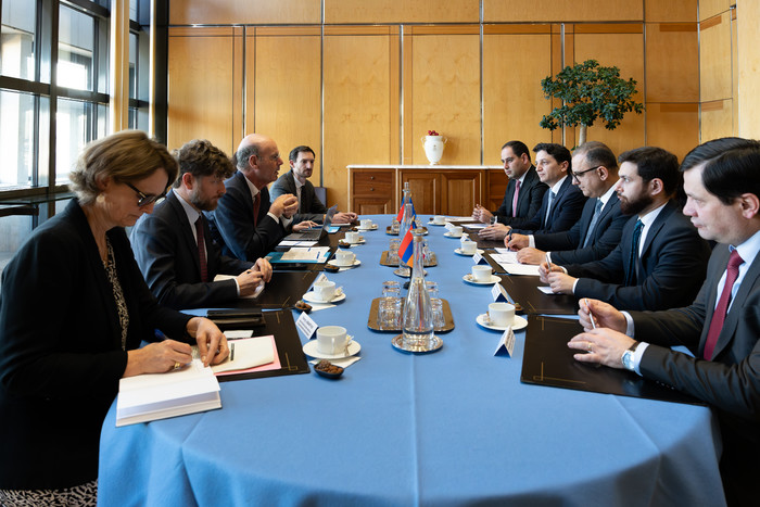 Փոխվարչապետ Տիգրան Խաչատրյանը հանդիպել է Ֆրանսիայի էկոնոմիկայի, ֆինանսների, արդյունաբերական և թվային