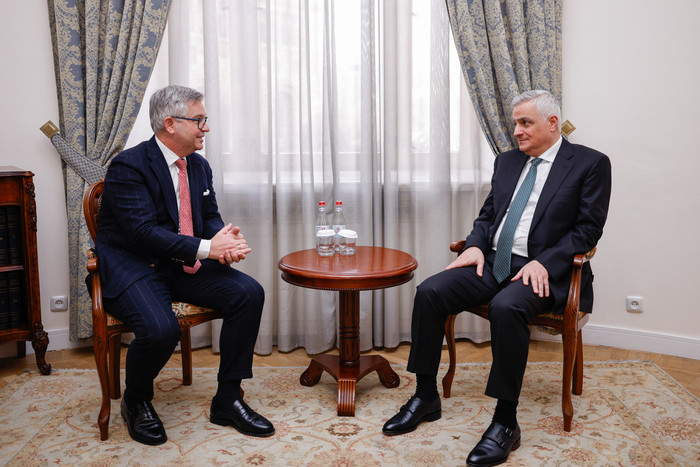 Փոխվարչապետ Մհեր Գրիգորյանն ընդունել է Ներքին գործերի և միգրացիայի հարցերով ԵՄ հանձնակատարին