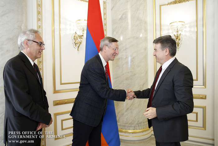 Քննարկվել են հայ-գերմանական տնտեսական կապերի զարգացմանը վերաբերող հարցեր