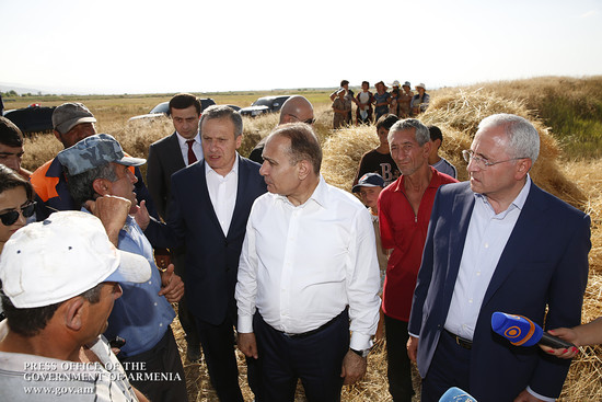 Հանրապետության վարչապետն այցելել է Գեղարքունիքի մարզի համայնքներ
