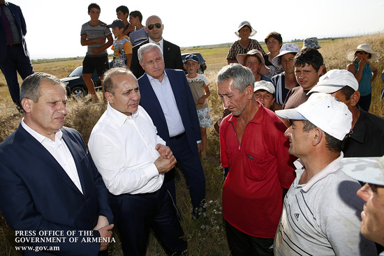Հանրապետության վարչապետն այցելել է Գեղարքունիքի մարզի համայնքներ
