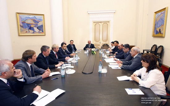 Վարչապետն ընդունել է գերմանական Commit group ընկերության պատվիրակությանը