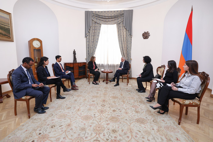 Փոխվարչապետ Մհեր Գրիգորյանն ընդունել է Արժույթի միջազգային հիմնադրամի առաքելությանը