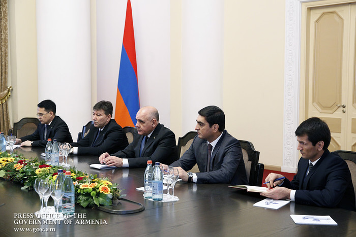 Հովիկ Աբրահամյանն ընդունել է Թուրքմենստանի փոխվարչապետին