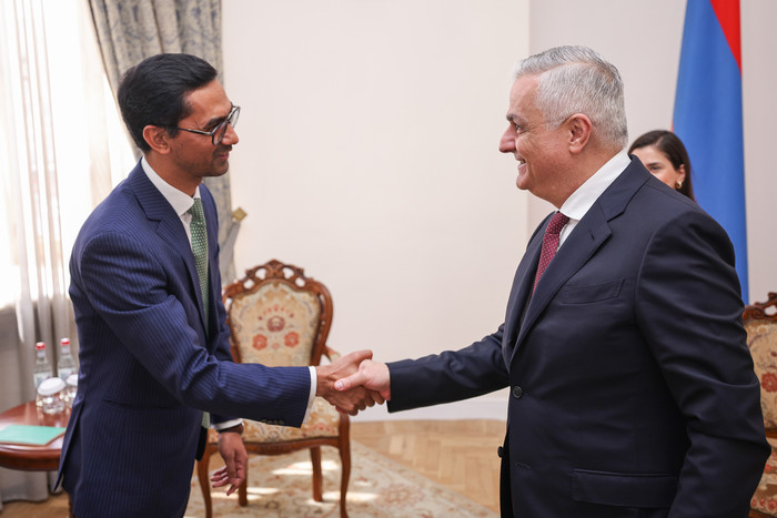 Փոխվարչապետ Մհեր Գրիգորյանն ընդունել է Հայաստանում ԱՄՀ մշտական ներկայացուցչին
