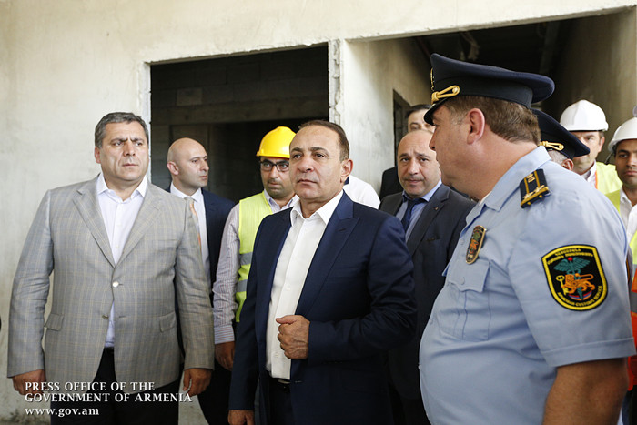 Վարչապետը ծանոթացել է «Բագրատաշեն» սահմանային անցակետի արդիականացման աշխատանքներին