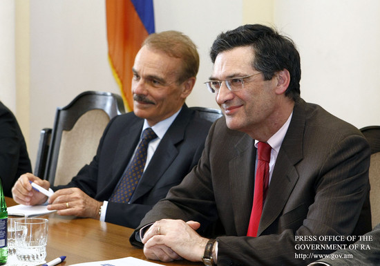 Ֆրանսիայի Տնտեսական վերելքի ծրագրի նախարարը հյուրընկալվել է ՀՀ կառավարությունում