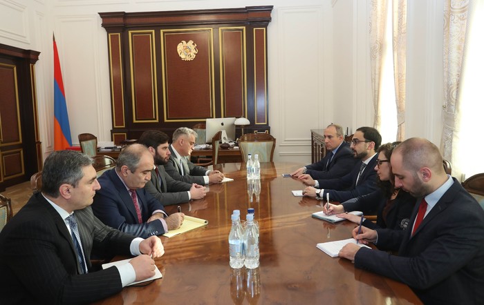 Փոխվարչապետ Տիգրան Ավինյանն ընդունել է «ՀայՓոստ Թրասթ Մենեջմենթ»-ի տնօրենին