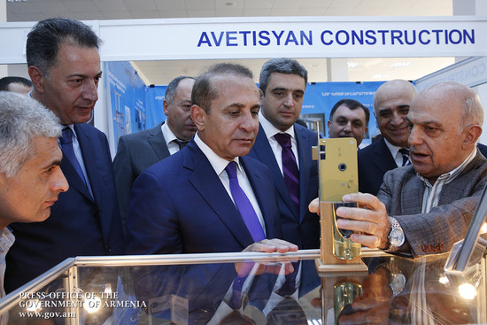 Վարչապետի մասնակցությամբ բացվել է «Արմենիա էքսպո 2014» առևտրաարդյունաբերական ցուցահանդեսը