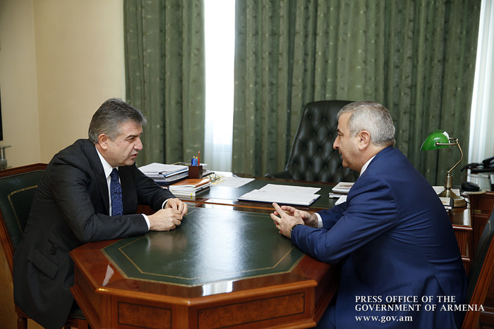 ՀՀ վարչապետ Կարեն Կարապետյանը հանդիպել է ԼՂՀ ԱԺ նախագահ Աշոտ Ղուլյանին