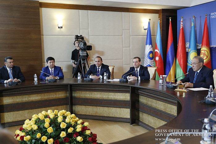 Վարչապետ Հովիկ Աբրահամյանը մասնակցել է ԱՊՀ պետությունների կառավարությունների ղեկավարների խորհրդի  նի