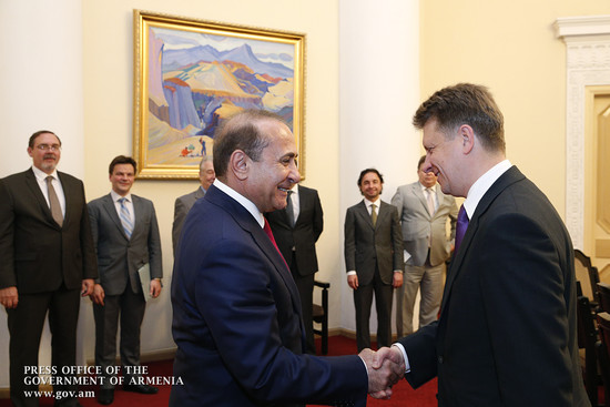 ՀՀ վարչապետն ընդունել է ՌԴ տրանսպորտի նախարարին