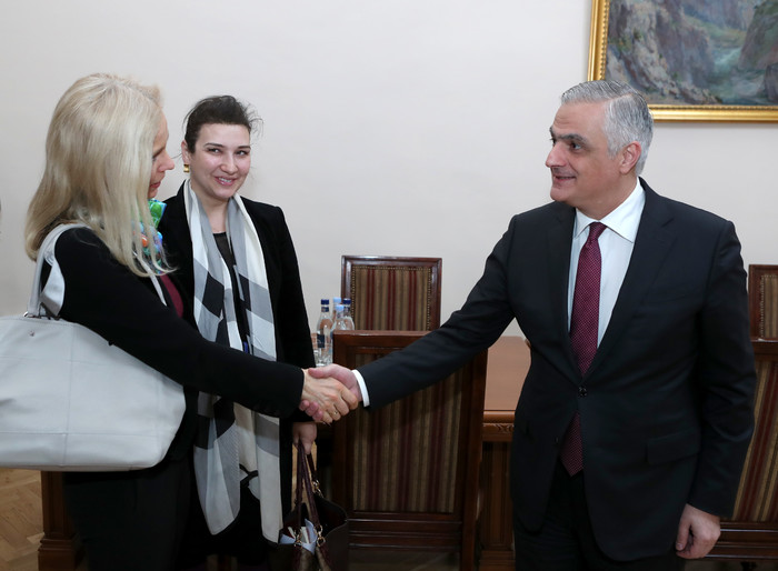 Փոխվարչապետ Մհեր Գրիգորյանն ընդունել է գերմանական DEG միջազգային ֆինանսական կազմակերպության փոխնախագ