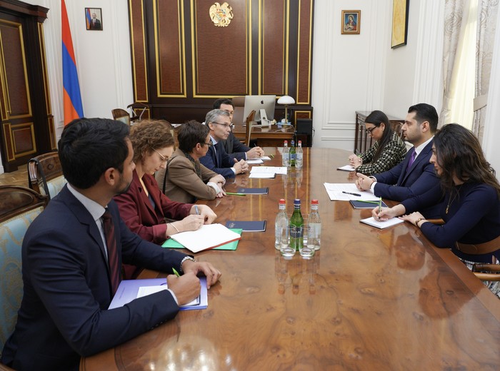 Համբարձում Մաթևոսյանն ընդունել է Հայաստանում Ֆրանսիայի արտակարգ և լիազոր դեսպան Անն Լույոյին և Զարգա