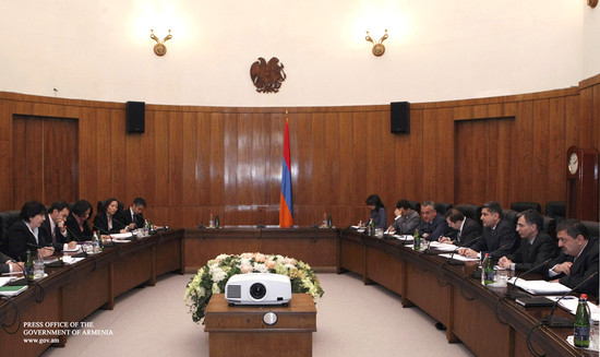 Հանդիպում Արժույթի միջազգային հիմնադրամի ներկայացուցիչների հետ