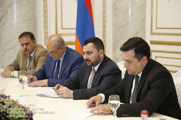 Քննարկվել են հայ-իրաքյան տնտեսական հարաբերությունների զարգացմանն ուղղված հարցեր