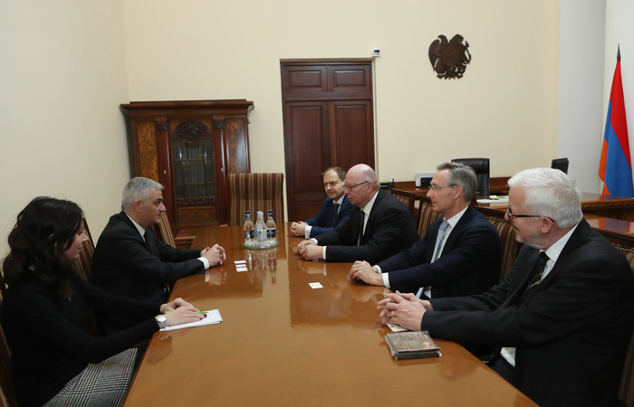 Մհեր Գրիգորյանն ընդունել է «Ցե-Կվադրատ Ամպեգա Ասեթ Մենեջմենթ Արմենիա» ընկերության ներկայացուցիչներին
