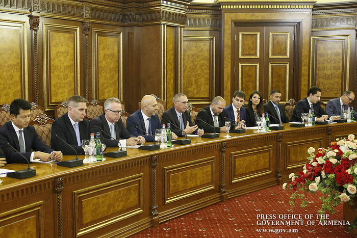 Կարեն Կարապետյանն ընդունել է «Լիդիան Ինթերնեշնլ»-ի նախագահին և  միջազգային ներդրողների խմբին