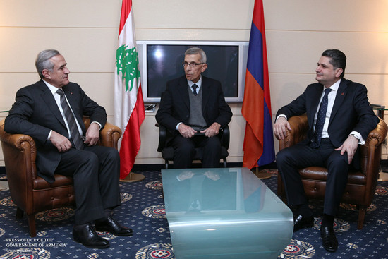 Վարչապետը հանդիպել է Լիբանանի նախագահին