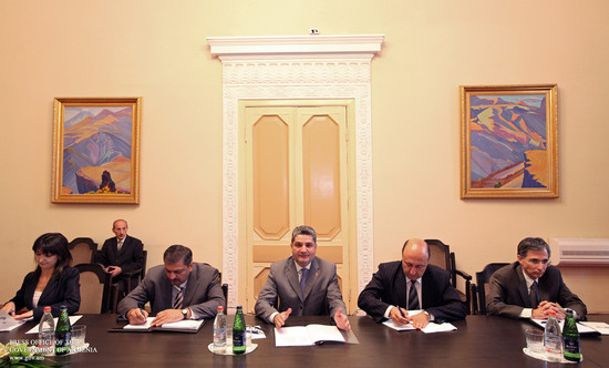 Վարչապետն ընդունել է Վերակառուցման և զարգացման եվրոպական բանկի տնօրենների խորհրդի  անդամներին