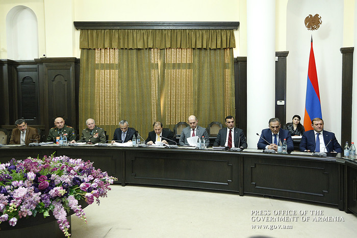 Տեղի է ունեցել Հայրենական Մեծ պատերազմում տարած հաղթանակի 70-ամյակը նշող հոբելյանական հանձնաժողովի ն