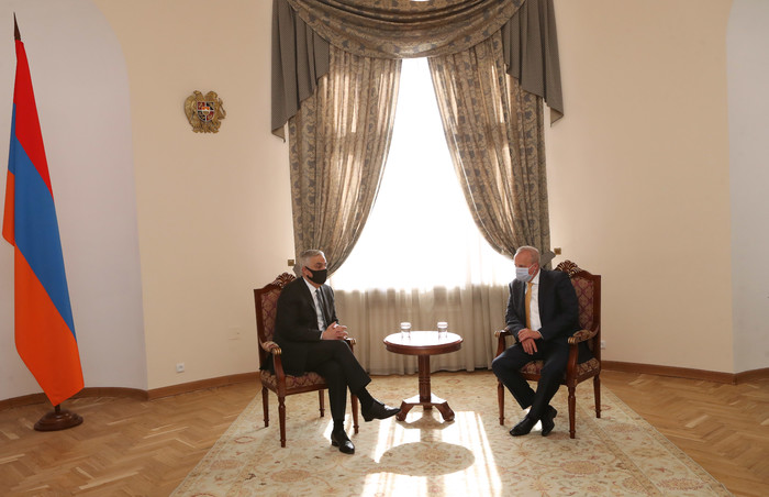 Փոխվարչապետ Մհեր Գրիգորյանն ընդունել է ՌԴ դեսպանին