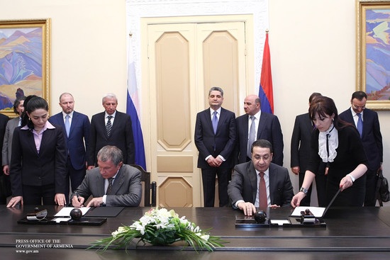 ՀՀ-ում կստեղծվի նավթամթերքների մարքեթինգի և առաքման հայ-ռուսական ձեռնարկություն