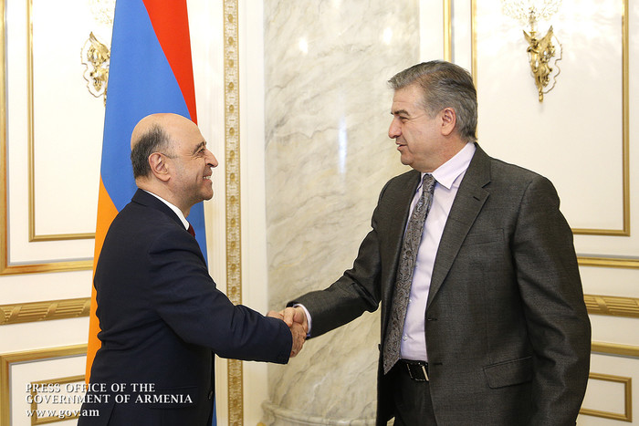 Վարչապետը Հայկազյան համալսարանի ռեկտորի հետ կրթական ծրագրերի իրականացման ու Հայաստան-սփյուռք կապերի
