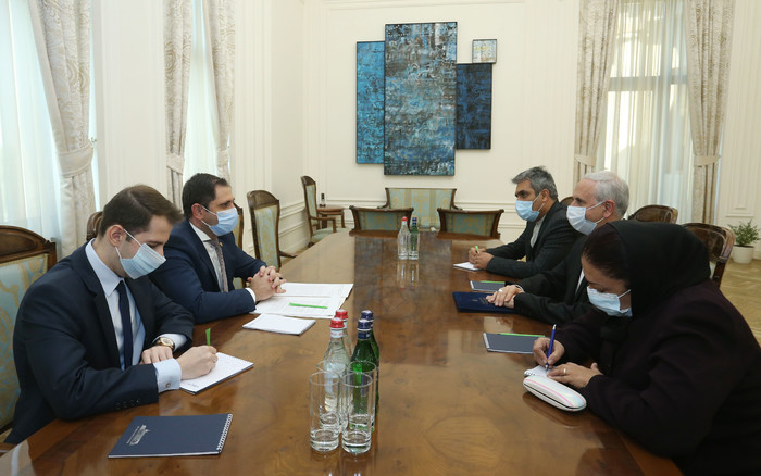 Փոխվարչապետ Սուրեն Պապիկյանն ընդունել է ՀՀ-ում Իրանի դեսպանին