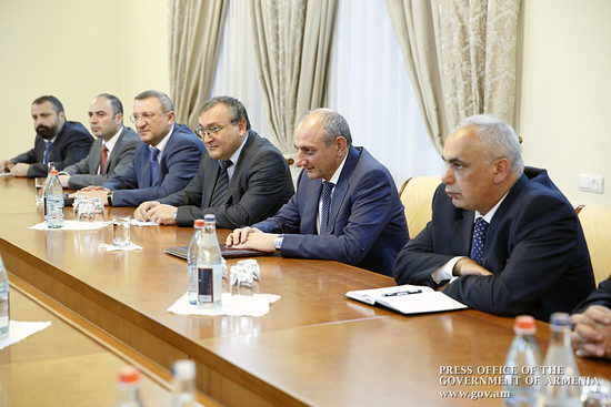 ՀՀ վարչապետի գլխավորած պատվիրակությանն ընդունել է Արցախի նախագահը
