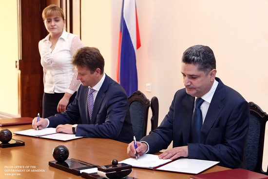 Ստորագրվել է Հայաստանի և Ռուսաստանի միջև մինչև 2020 թվականը երկարաժամկետ տնտեսական համագործակցության
