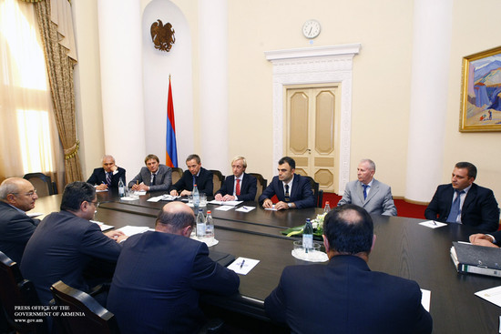 Վարչապետն ընդունել է գերմանական Commit group ընկերության պատվիրակությանը