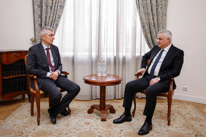 Փոխվարչապետ Մհեր Գրիգորյանն ընդունել է Կայունացման և զարգացման եվրասիական հիմնադրամի գործադիր տնօրեն