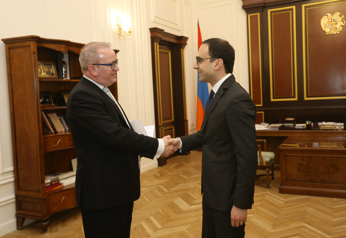 Deputy Prime Minister Tigran Avinyan Received UK Prime Minister’s Trade and Investment Envoy