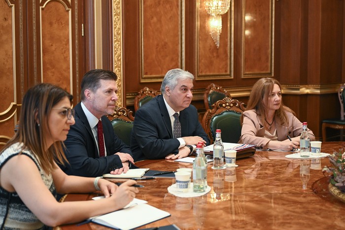 Արայիկ Հարությունյանն ընդունել է ԱՄՆ ՄԶԳ առաքելության տնօրեն Ջոն Ալելոյին