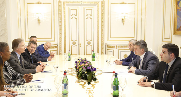 Կարեն Կարապետյանն ընդունել է «ՎԵՈՆ» ընկերությունների խմբի գլխավոր գործադիր տնօրենի գլխավորած պատվիրա