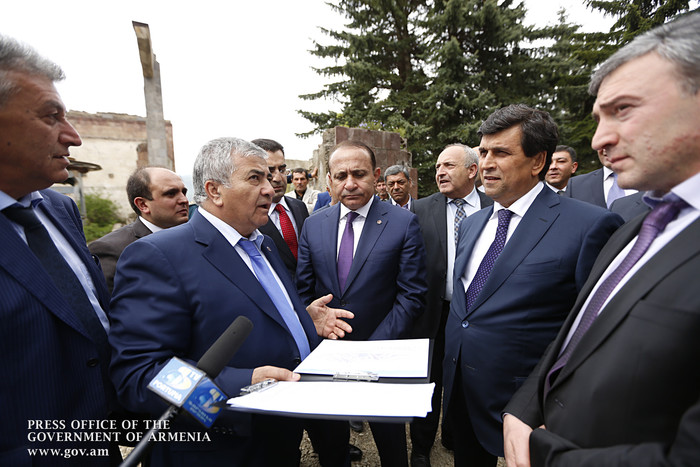 Հովիկ Աբրահամյանն այցելել է Լոռու մարզ